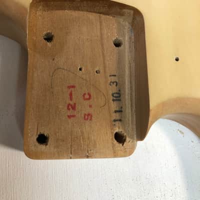 Charvel SoCal 2011 natural Guitar body, unpainted MIM image 2