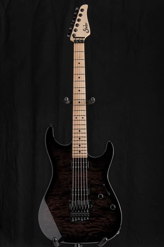 Suhr Standard Trans Black Thin Burst Limited Edition image 1