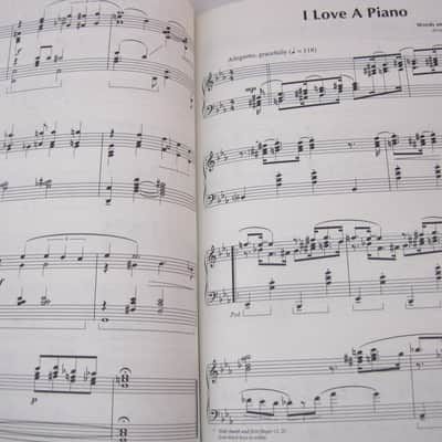 Irving Berlin Piano Solos Sheet Music Song Book Songbook by Dick Hyman image 3