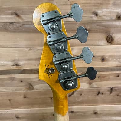 Fender Custom Shop 1961 Heavy Relic Jazz Bass - 3 Color Sunburst image 6