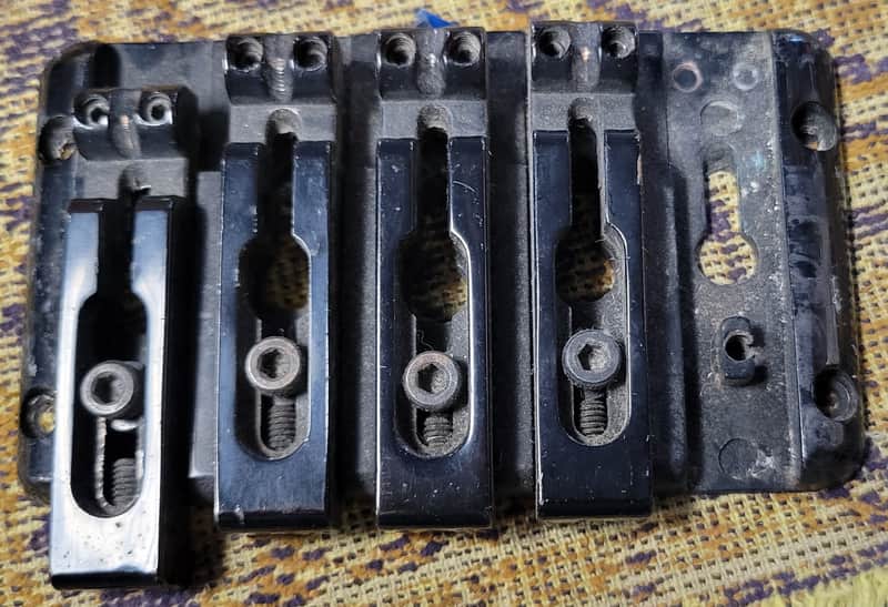 5 string bass bridge for parts image 1