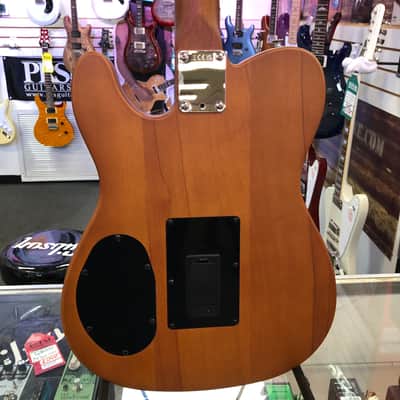 Fender Acoustasonic Standard Telecaster Acoustic Electric, Aged Natural image 9