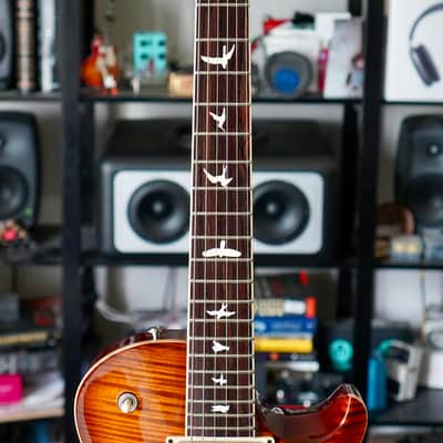 PRS Private Stock Singlecut 245 TM Factory Bigsby Triple Stain McCarty Burst #2951 2010 image 16