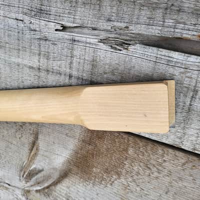 Reverse headstock 22 fret Shred Guitar Neck Replacement 25.5 scale Steel frets fast neck DIY image 6