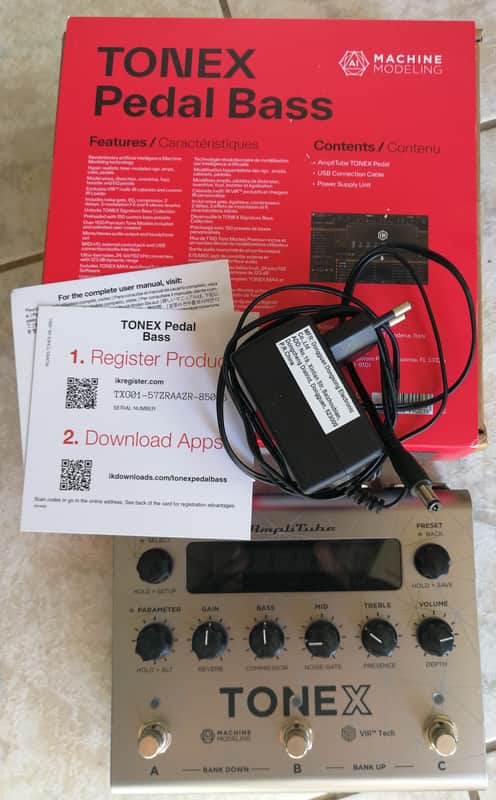 IK Multimedia ToneX Pedal Bass Edition 2025 - Present - Silver image 1