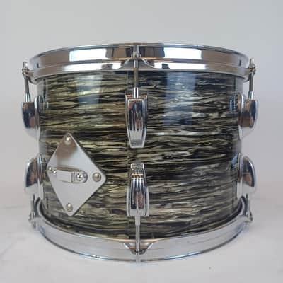 Ludwig Pre-Serial 22,13,16"Black Oyster Pearl Feb1961 Drum Set Ringo Beatles COB image 14