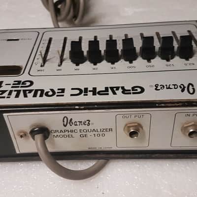 70's IBANEZ GE 100 GRAPHIC EQUALIZER image 2