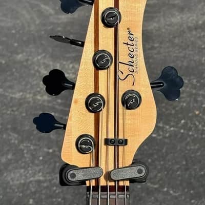 Schecter Michael Anthony Signature MA-5 - Gloss Natural Koa image 4