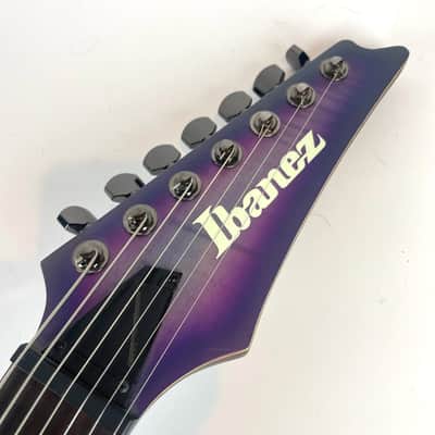 Ibanez RGA71AL-IAF Axion Label - Indigo Aurora Burst Flat image 6