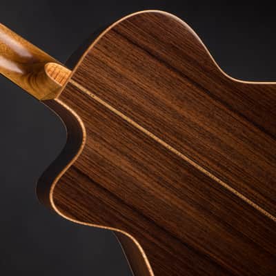 Goodall Grand Concert Cutaway - Master Grade Redwood & Indian Rosewood #7237 image 12