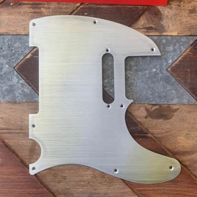 Real Life Relics Silver Anodized Pickguard For Fender® Telecaster® 8 Hole  [PGA2] image 2