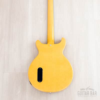 1995 Gibson Custom Shop Historic 1958 Les Paul Junior Double Cut TV Yellow w/ Case image 3