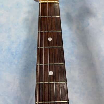 1995 Fender Japan MG-69 Mustang Black, MIJ image 4