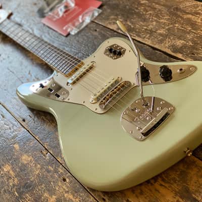 Fender Japan Limited Edition Moeka Shiotsuka Jaguar Aged Sonic Blue, Moeka Pickups, Alder Body Rosewood Board MIJ image 4