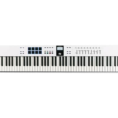 Arturia KeyLab Essential 88 mk3 88-Key MIDI Controller Keyboard - White