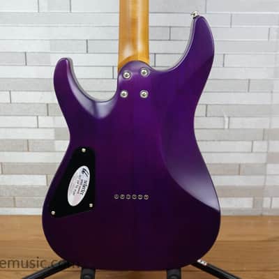 Schecter C-1 Standard Plus - Transparent Purple Burst image 2