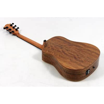 Lag Tramontane HyVibe THV20DCE Dreadnought Acoustic-Electric Smart Guitar - Natural image 2