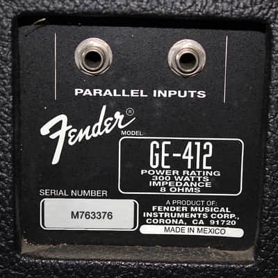 Fender GE-412 4x12 Guitar Speaker Cabinet Bild 3