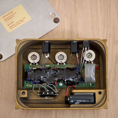 1997 Klon Centaur Professional Overdrive Gold Horsie, Long Tail fast shipping image 10