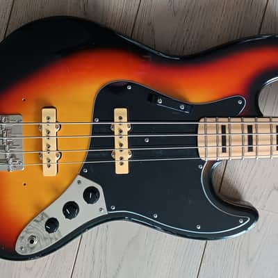 Fernandes Burny Jazz Bass early 70s - Sunburst diMarzio 70s