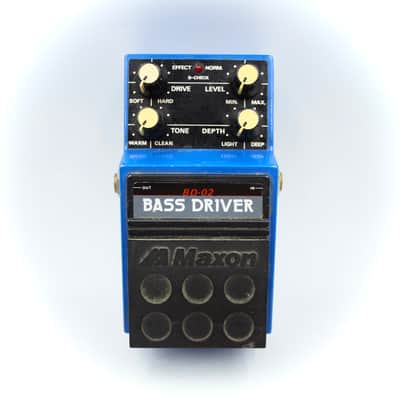 Maxon BD-02 Bass Driver Power Supply Use Only Made in Japan Guitar Effect Pedal 188070 image 2