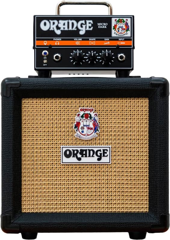 Orange PPC108 Guitar Speaker Cabinet (1x8"), Black image 1