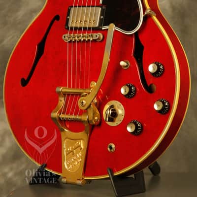 1961 Gibson ES-355 Stereo Varitone Cherry w/ '70's T-top pickups image 6