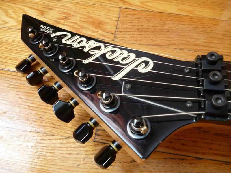 Grover Jackson Super Dinky (Fusion) SSH Student 1993 Black | Reverb