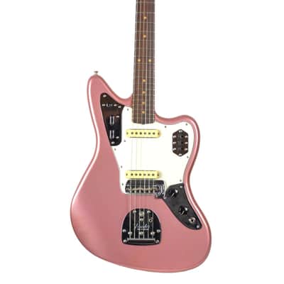 New Fender Custom Shop Limited Edition '63 Jaguar Journeyman Aged Burgundy Mist Metallic #CZ575847 image 7