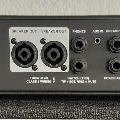 Ampeg Venture V12 1200-Watt Bass Amp Head 2023 - Present - Black image 3