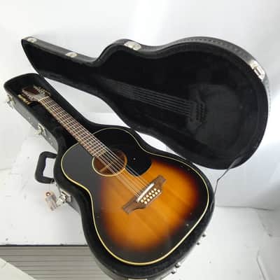 Used Gibson B-25-12 12 STRING 1968 ACOUSTIC Acoustic Guitars Sunburst image 10
