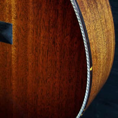 Santa Cruz 00-1929 Custom 12-Fret - All Mahogany Sunburst image 17