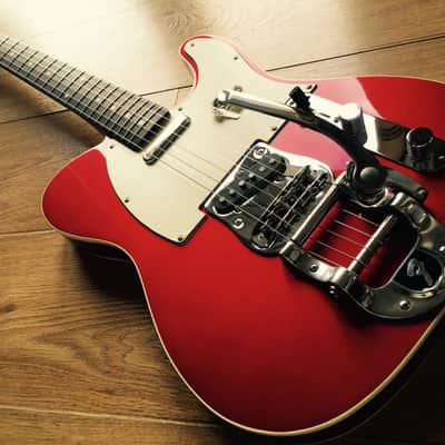 Fender Telecaster 1962 Reissue w/ Factory Bigsby 2007 Old Candy Apple Red image 1