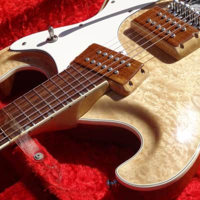 1986 Mosrite Joe Maphis Custom by Semie Moseley Birdseye Maple Signed One-of-a-kind Rare Vintage image 11