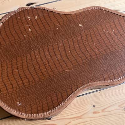 1960s Gibson Faux Alligator Chipboard Guitar Case in Terrible Condition image 23