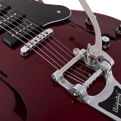 Used Yamaha SA503 TVL Troy Van Leeuwen Signature Electric Guitar Cherry image 10