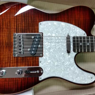 Michael Kelly 1953 Tele Style MK1953CB Caramel Burst image 2