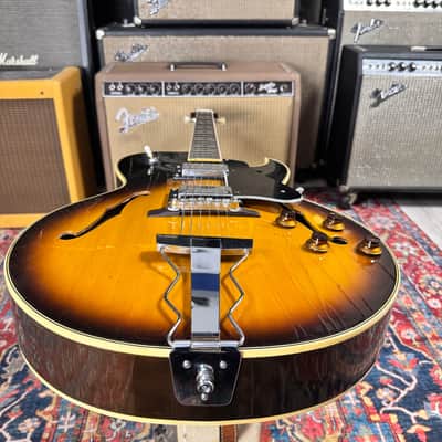 1969-72 Greco ES175 Hollowbody S50 Sunburst *Akira Yoshikawa* image 16