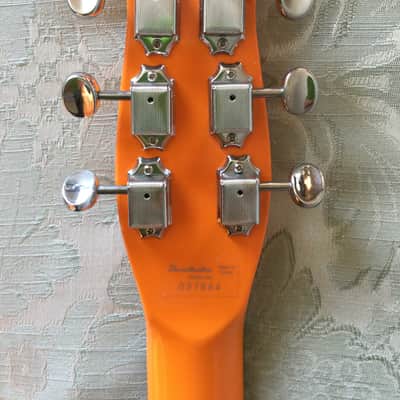 Danelectro 59M NOS Double Cutaway 2010s - Orange Adelic image 4