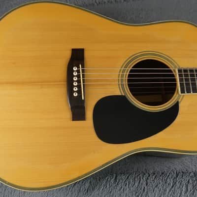 Yamaki YW-40 Dreadnought Acoustic Guitar MIJ w/ Hard Case – Vintage 1970s image 6