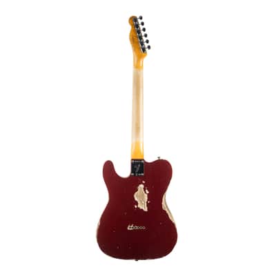 Used Fender Custom Shop 1970s Tele Custom Heavy Relic - Red Sparkle image 4