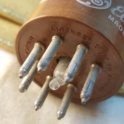 G.E 0% perfect Tight Matched Pair (2) JAN-CG-6V6GTY tNOS AT1000 TESTED Vacuum Tubes military brown base Premium Beam Power 1947-1969 image 17
