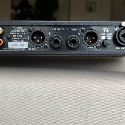 Lexicon PCM 80 v1.10 + memory upgrade + Pitch Card + new power supply & serviced 2026 image 10