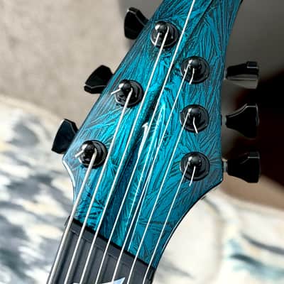 Aristides 070s - Dark Teal Crystalized Burst Custom image 9