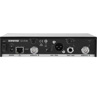 Shure QLXD4 Wireless Receiver (K51 Band) – Brand New, Never Used imagen 2