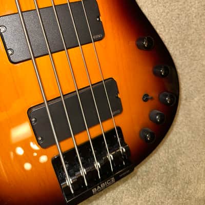 ESP E-II AP5 - Orange Burst Natural image 4