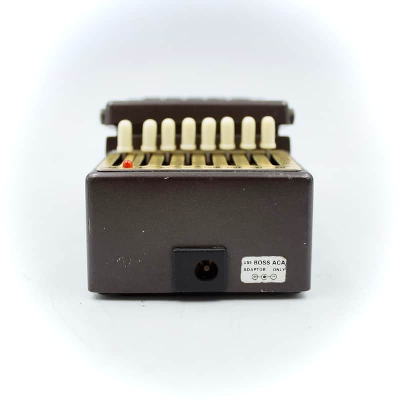 Boss GE-7B Bass Equalizer Made in Taiwan Black Label ACA Guitar