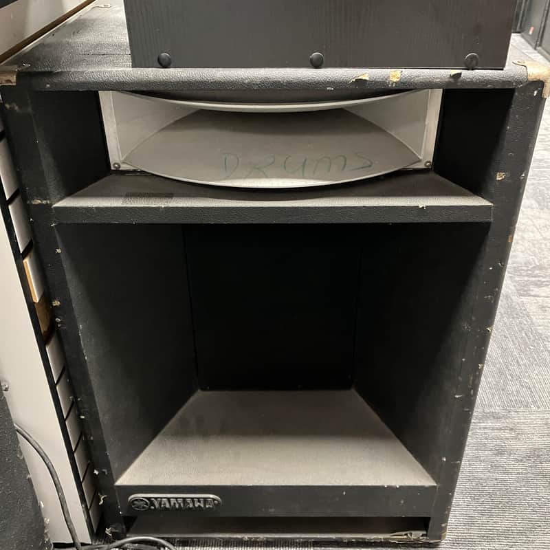 Vintage MIJ 80s Yamaha A4115H 100W Powered Speaker image 1