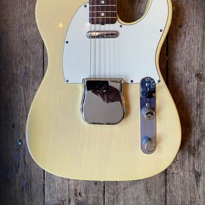 1973 Fender Telecaster in Blonde finish with rosewood neck & later hard shell case image 12