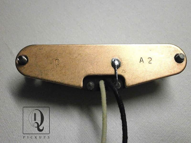 HOT Stratocaster Pickup Steel Baseplate Tele FAT Strat 13.4k A2 HandWound by Q pickups image 1